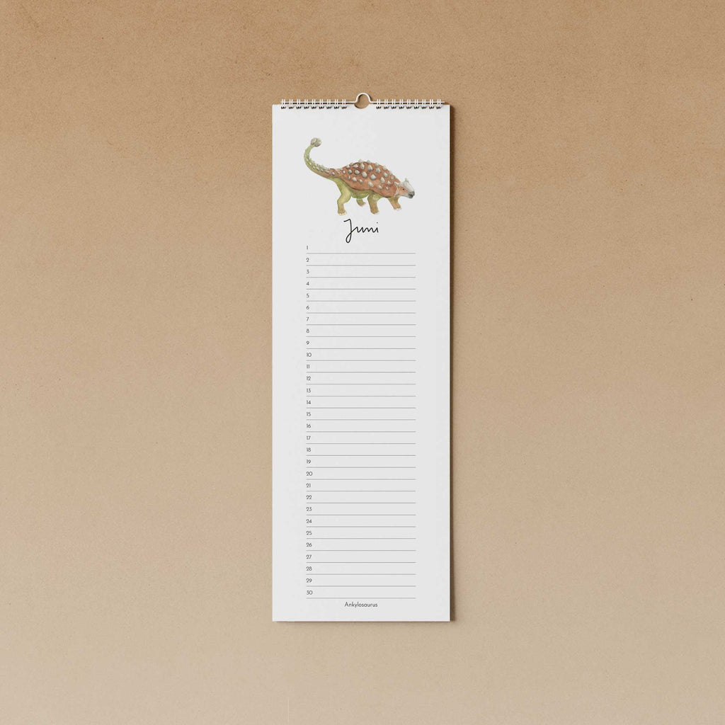 Dinosaurier | immerwährender Kalender