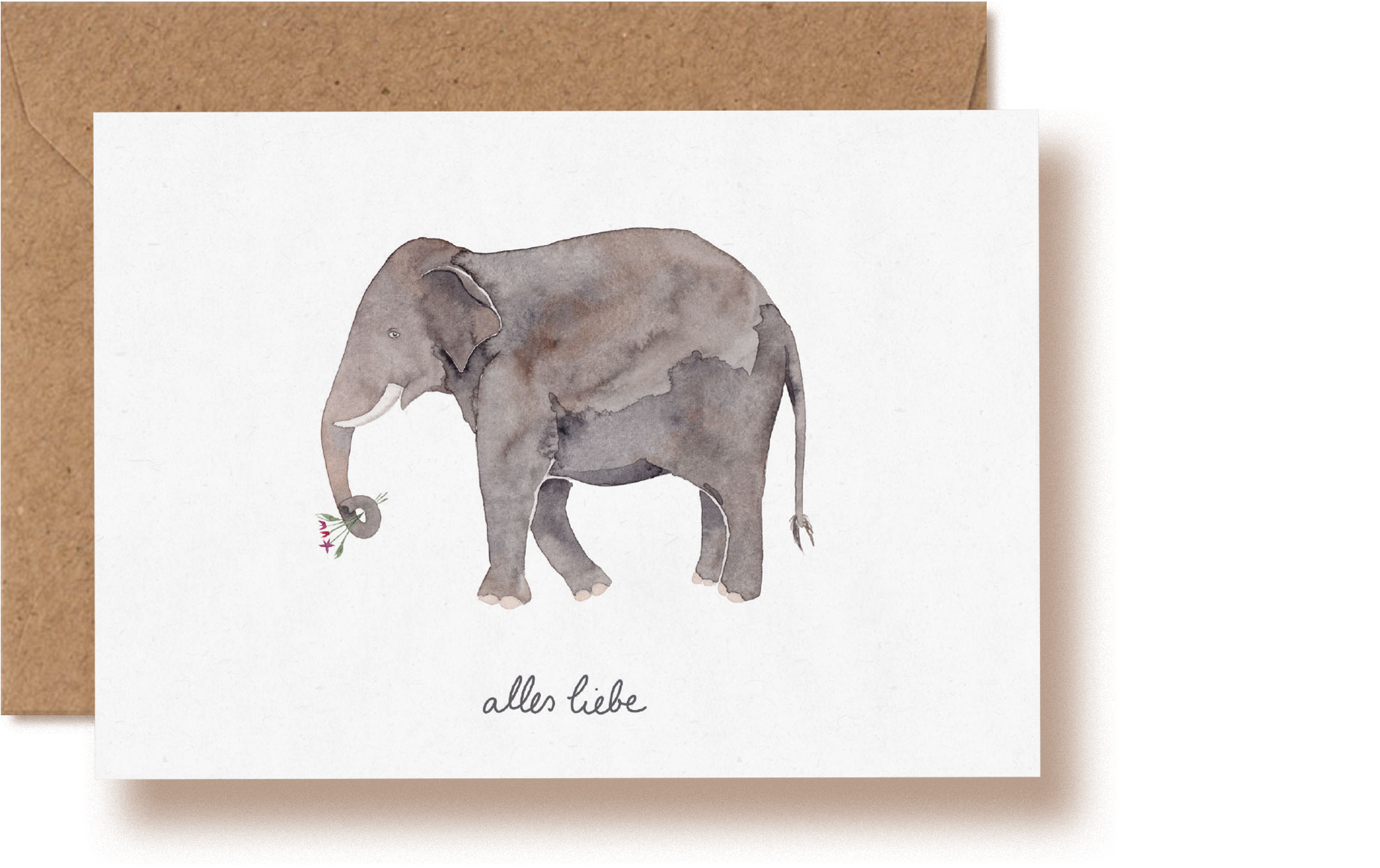 Elephant Celebration | Grußkarte