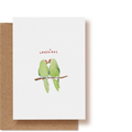 Lovebirds | Grußkarte