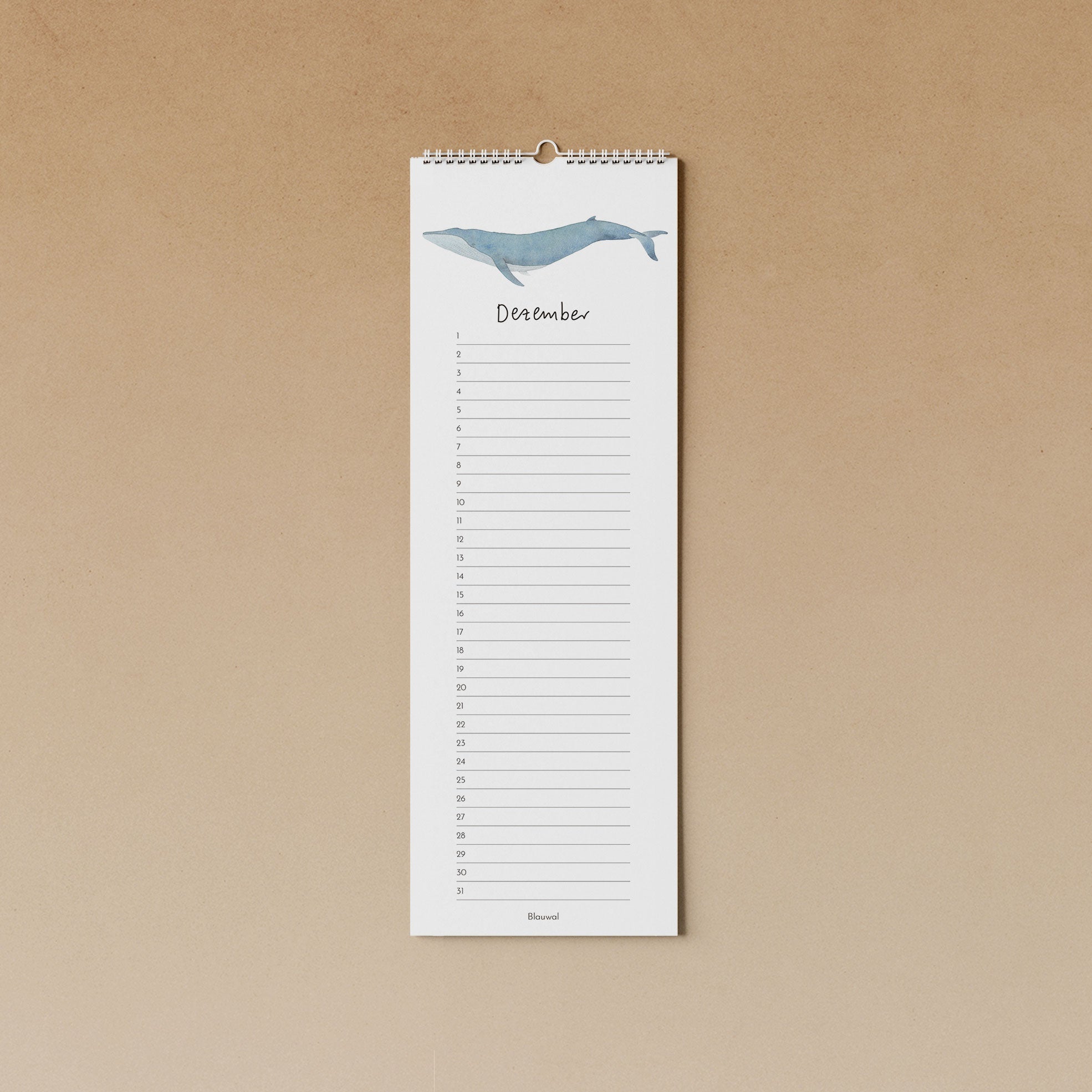 Wale | immerwährender Kalender