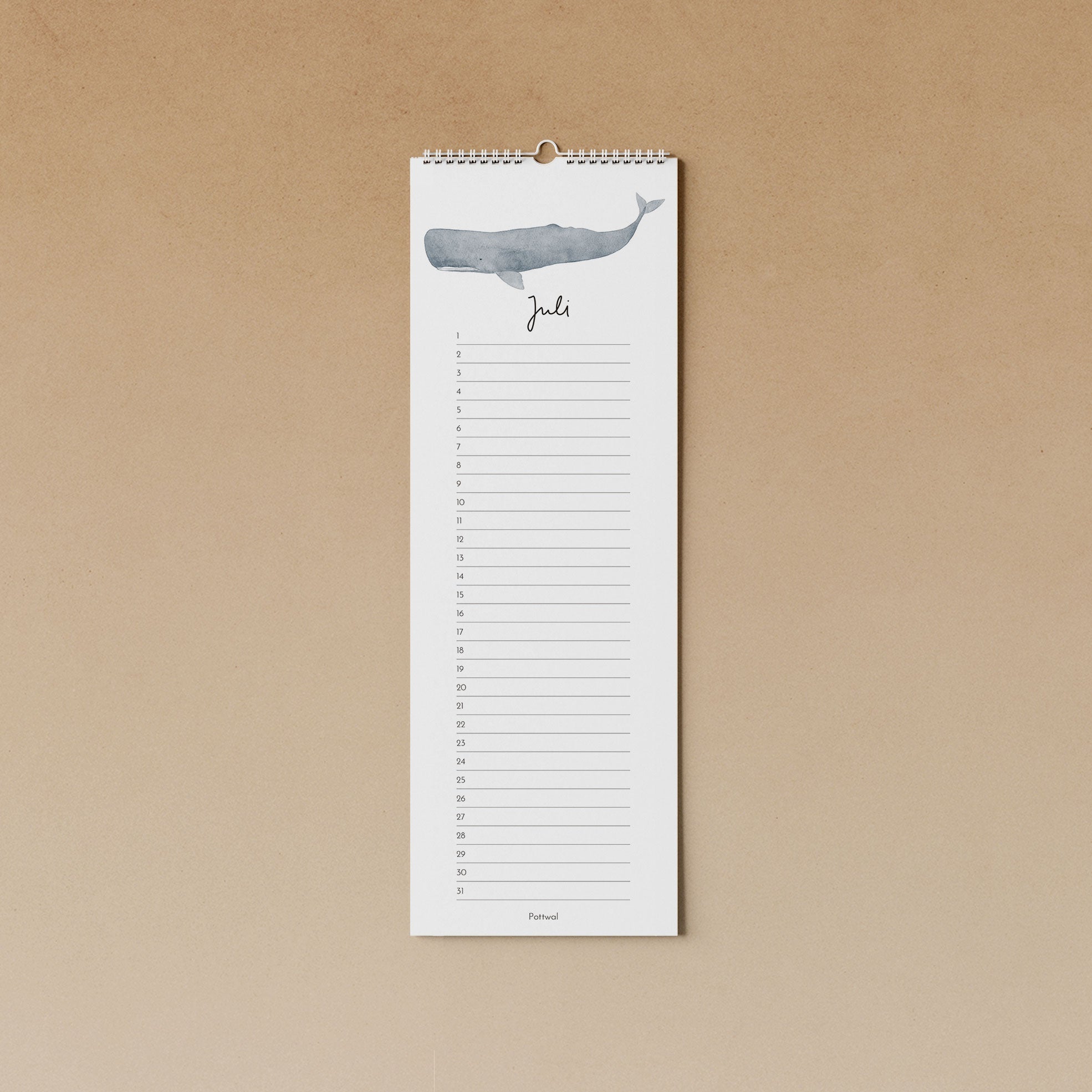 Wale | immerwährender Kalender