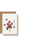 Bouquet tinto | Mini-Grußkarte