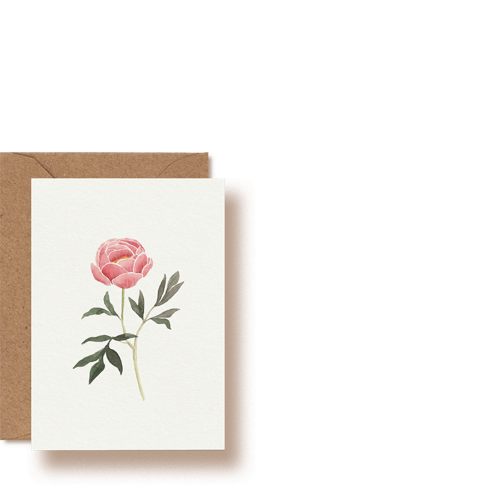 Rose | Mini-Grußkarte