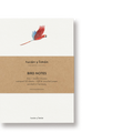 BIRD NOTES Ara | Notizblock DINA6