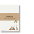 COASTAL NOTES - Tag am Meer | Notizblock DINA6