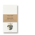 PANDA NOTES - Pandas | Notizblock DINA6 schmal