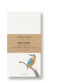 BIRD NOTES - Eisvogel | Notizblock DINA6 schmal