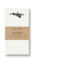 WHALE NOTES - Orca | Notizblock DINA6 schmal