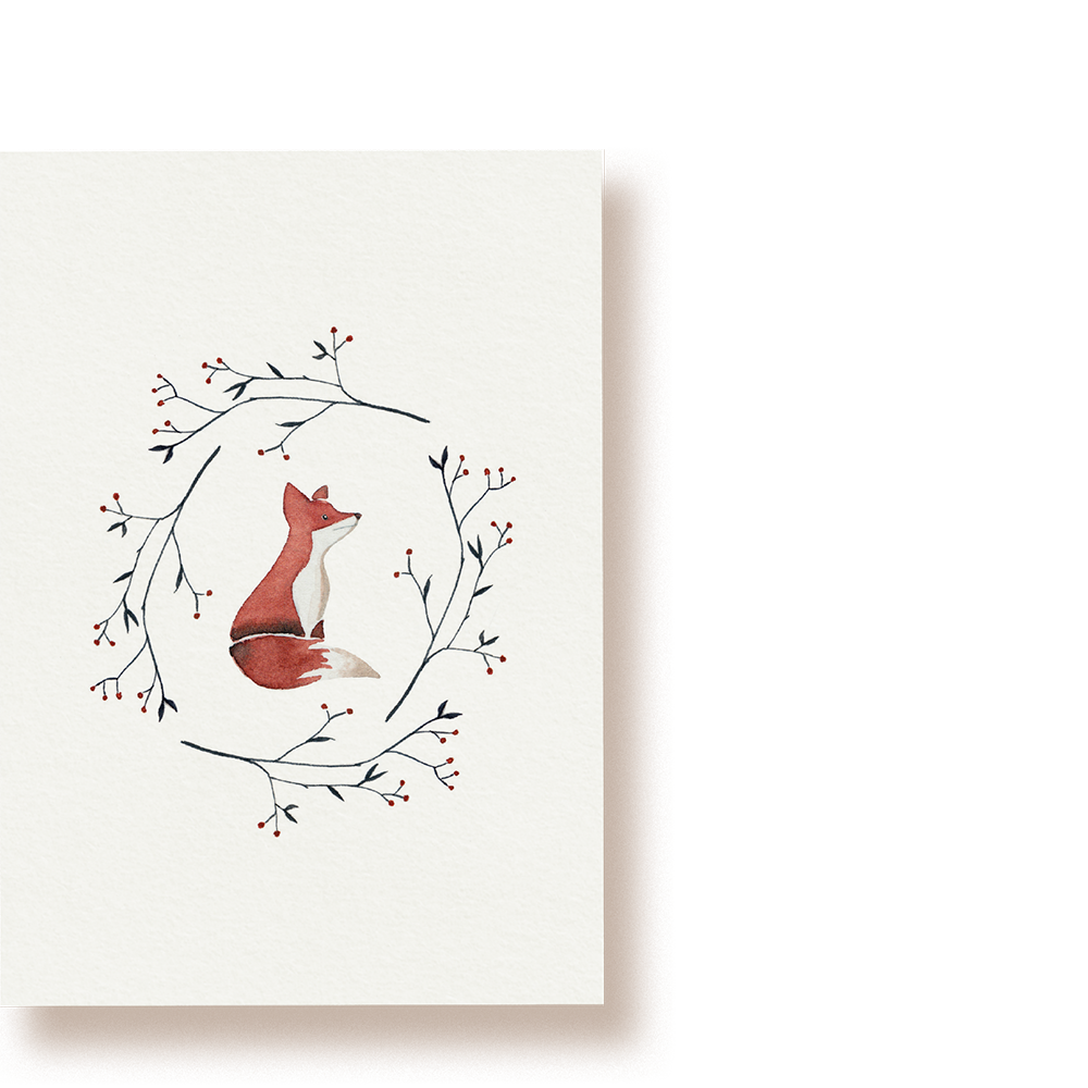 Little Fox | Postkarte