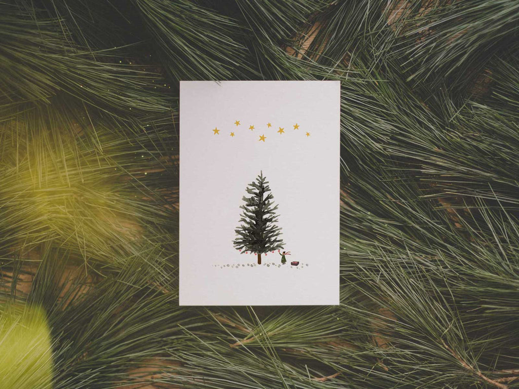Tannenbaum | Postkarte