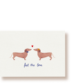 feel the love | Postkarte