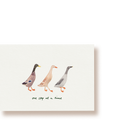 one step at a time | Postkarte
