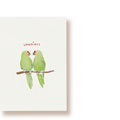 Lovebirds | Postkarte
