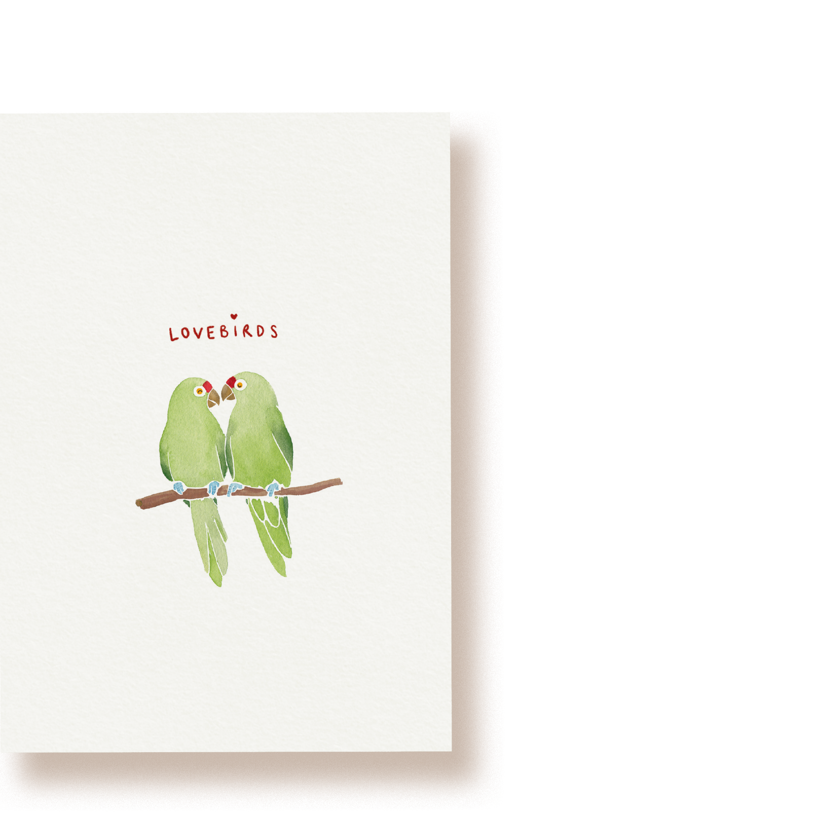 Lovebirds | Postkarte