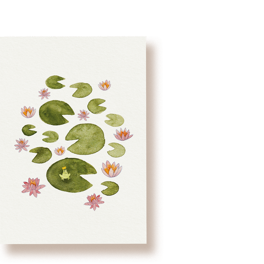 Froschkönig | Postkarte