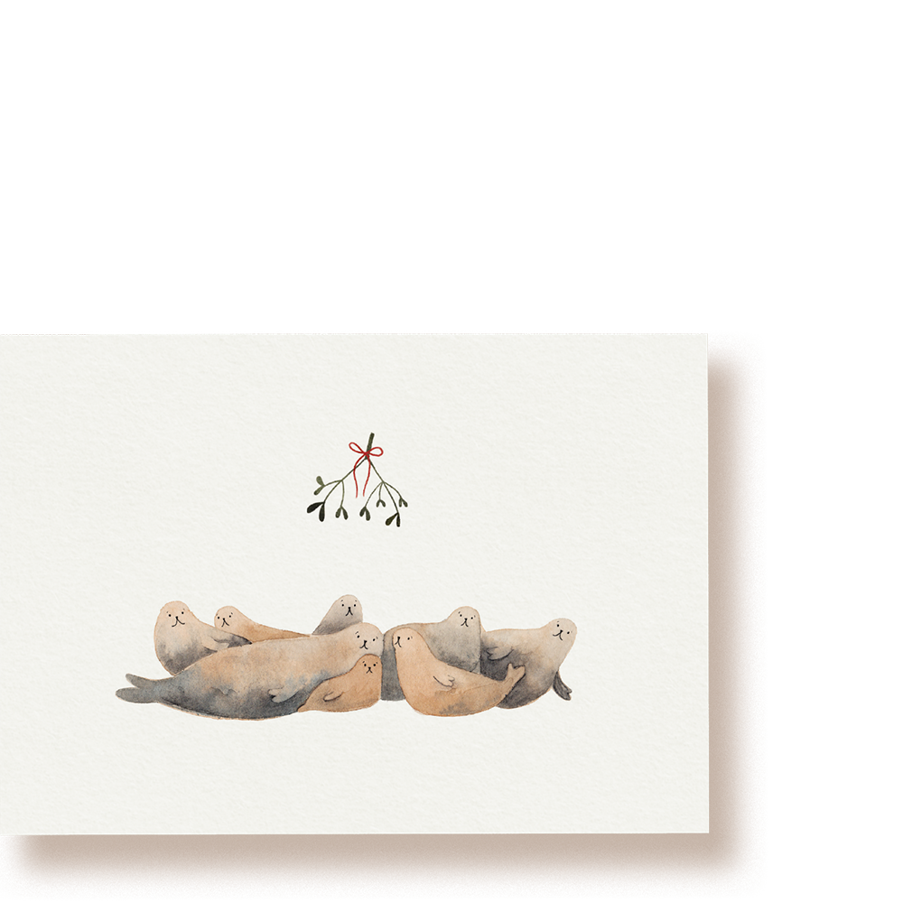 Christmas Seals | Postkarte