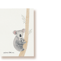 Koala - welcome little one | Postkarte