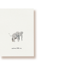 Baby Elefant - welcome little one | Postkarte