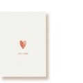 life is heart | Postkarte