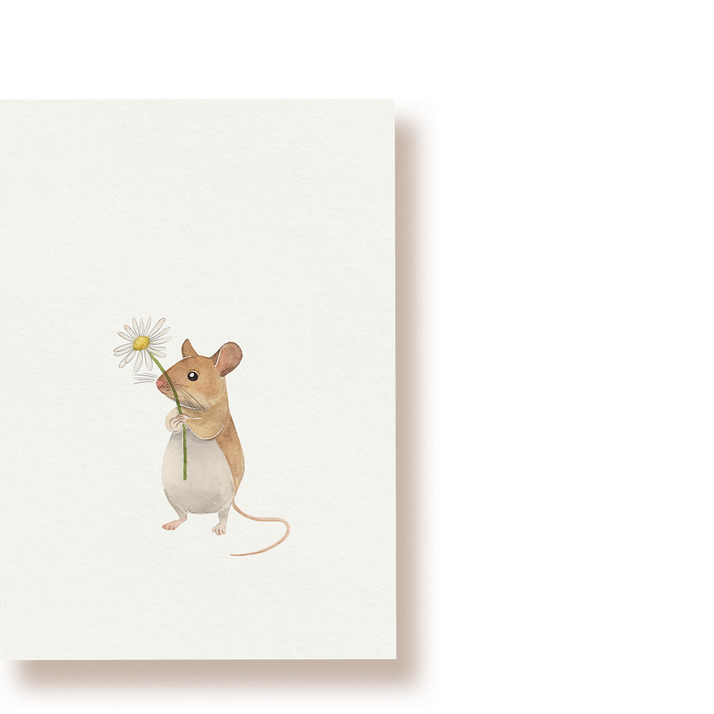 Maus | Postkarte