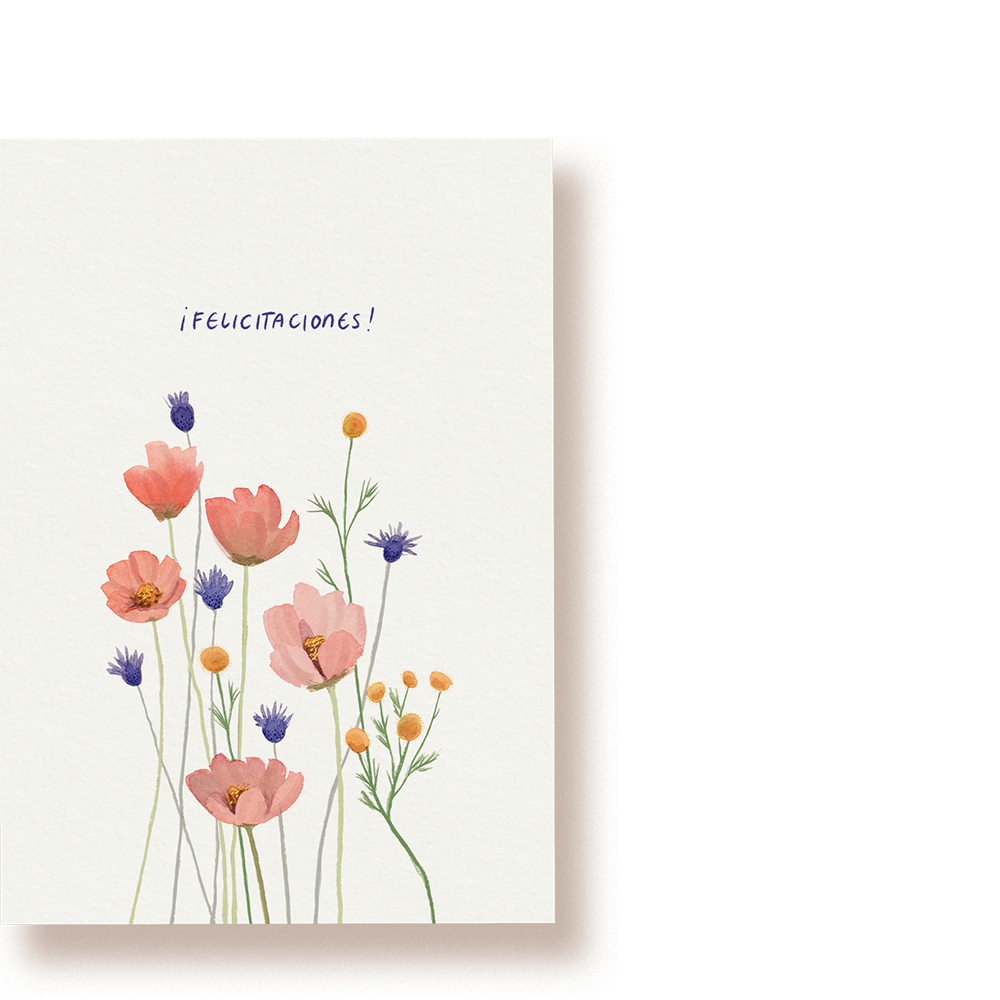 Blumenwiese | Postkarte