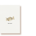 Kopf hoch! Kugelfisch | Postkarte