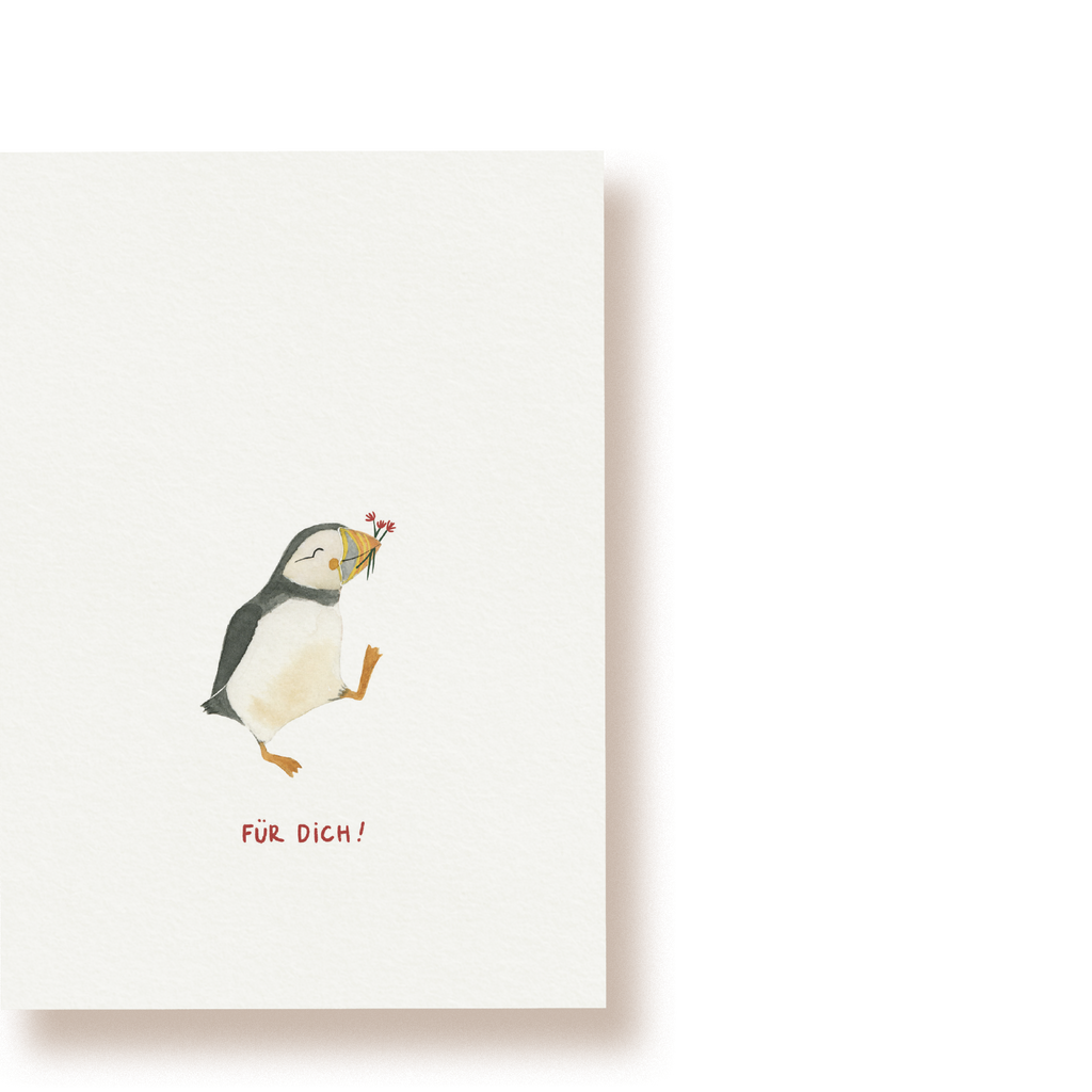 Papageientaucher | Postkarte