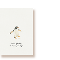 Pinguin - it's a good day | Postkarte