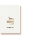 Zebrakuchen | Postkarte