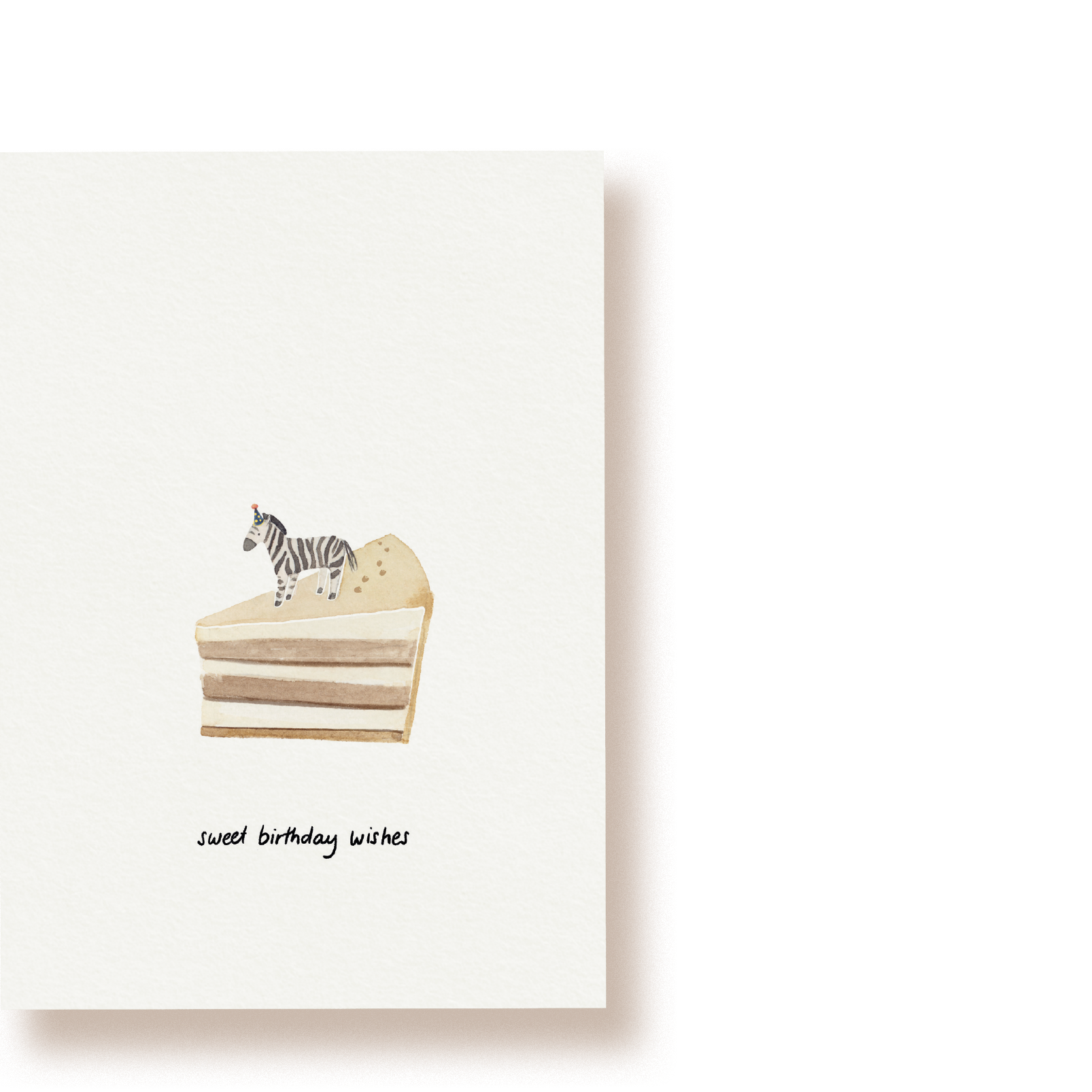 Zebrakuchen | Postkarte