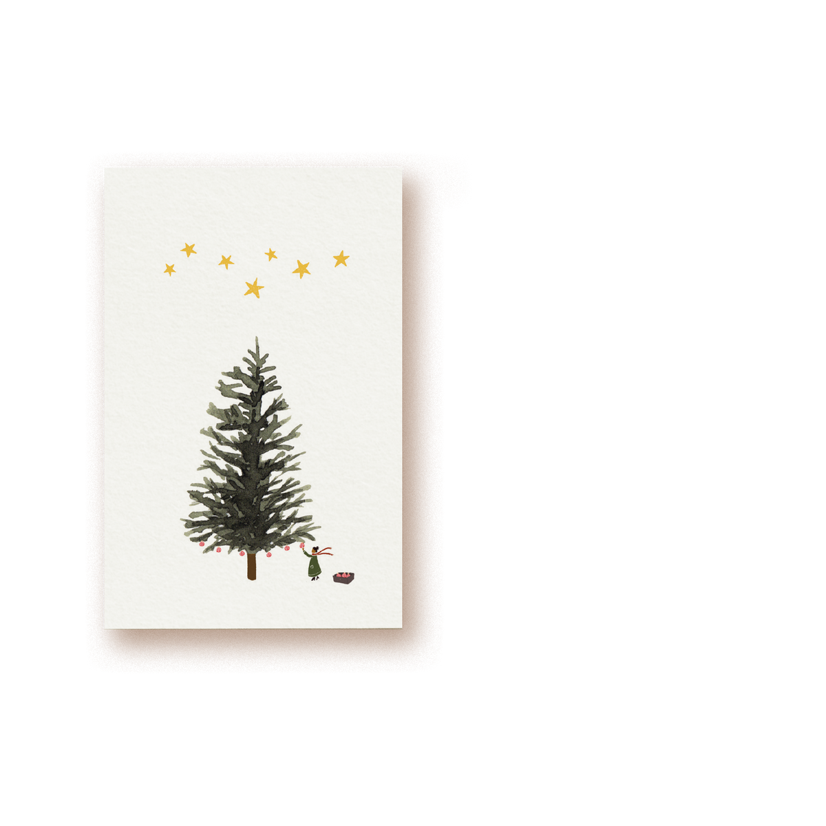 Tannenbaum Geschenkkarte tiny card