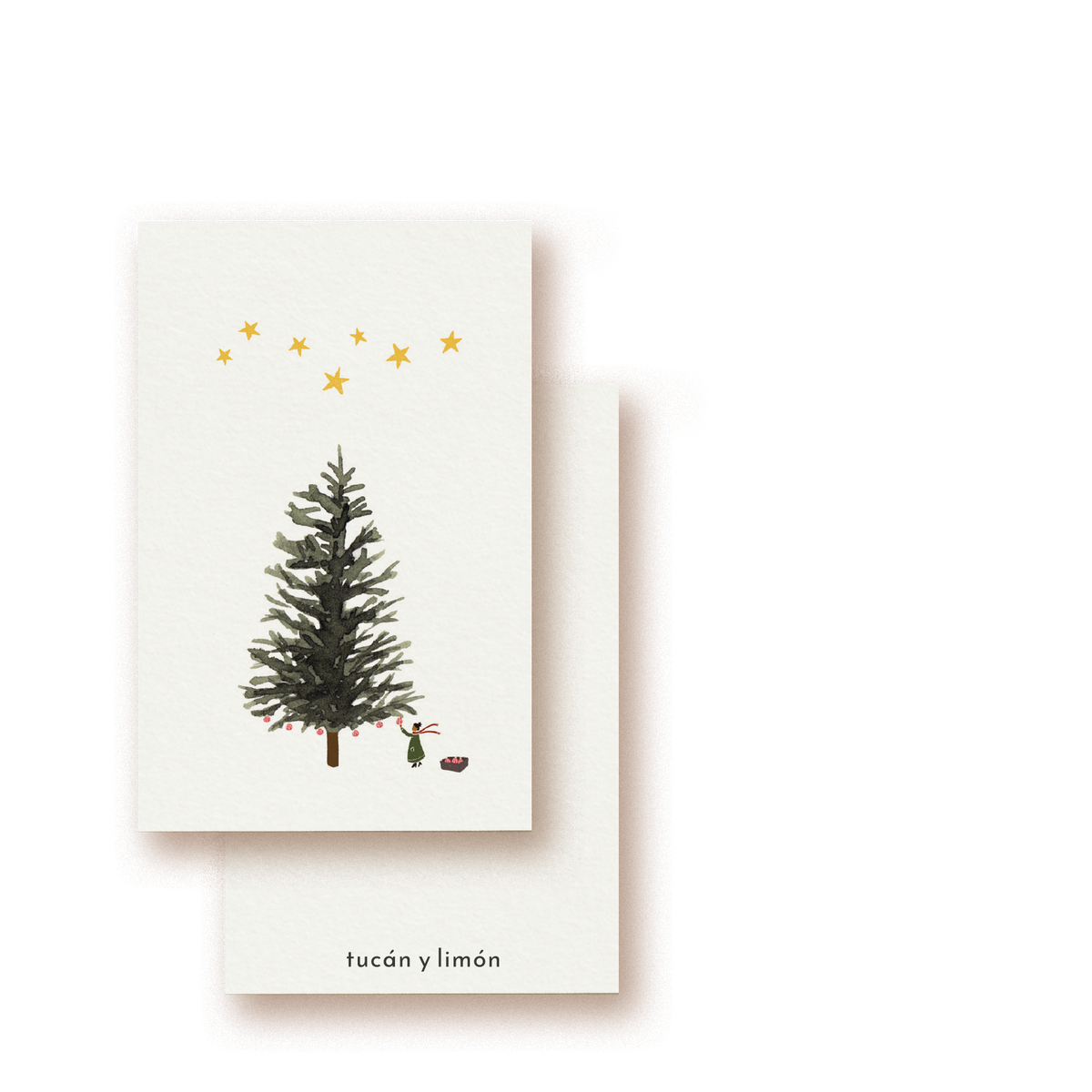Tannenbaum Geschenkkarte tiny card