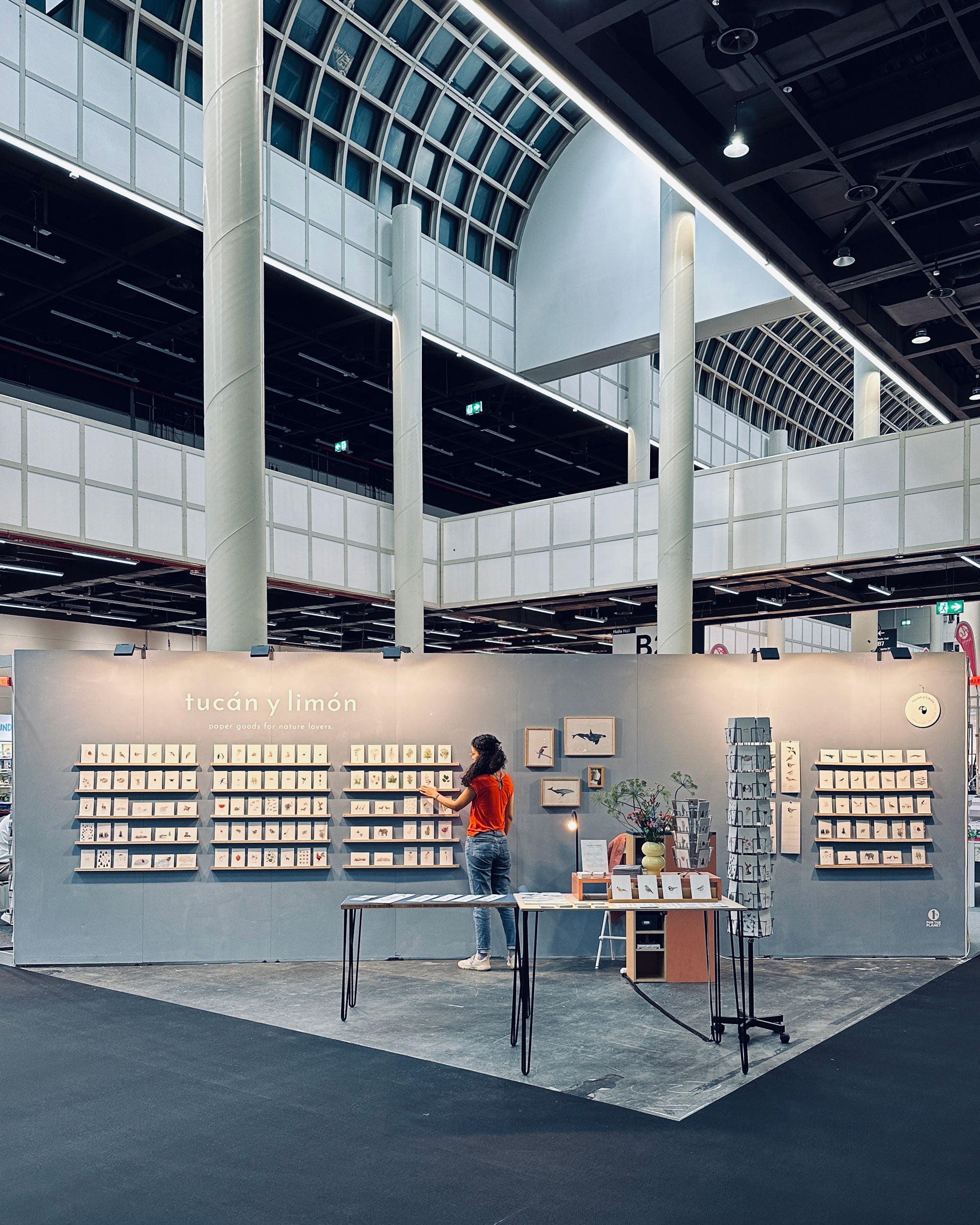 tucán y limón Messestand auf der Nordstil Hamburg