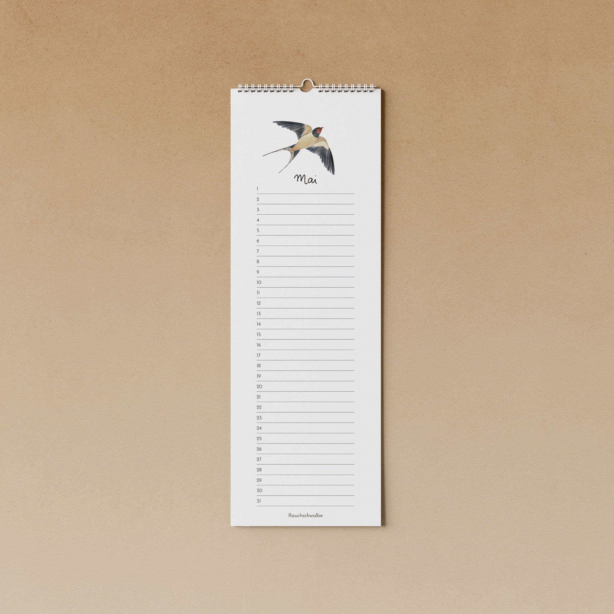 Gartenvögel | immerwährender Kalender