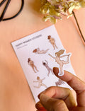 Happy Women Sticker aus Recyclingpapier / ohne PVC